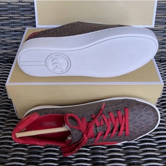 Michael Kors Poppy Lace Up MK Sig Small WMNS - Picture 6 of 16